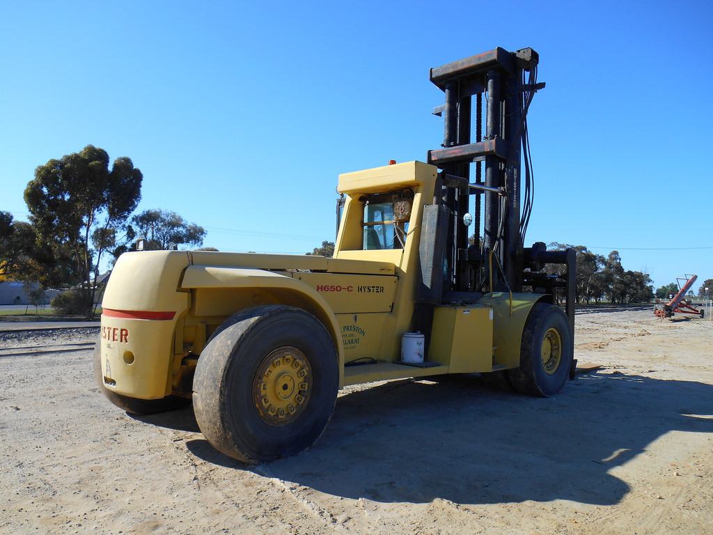 Hyster H650c Forklift Repower Melton Industries