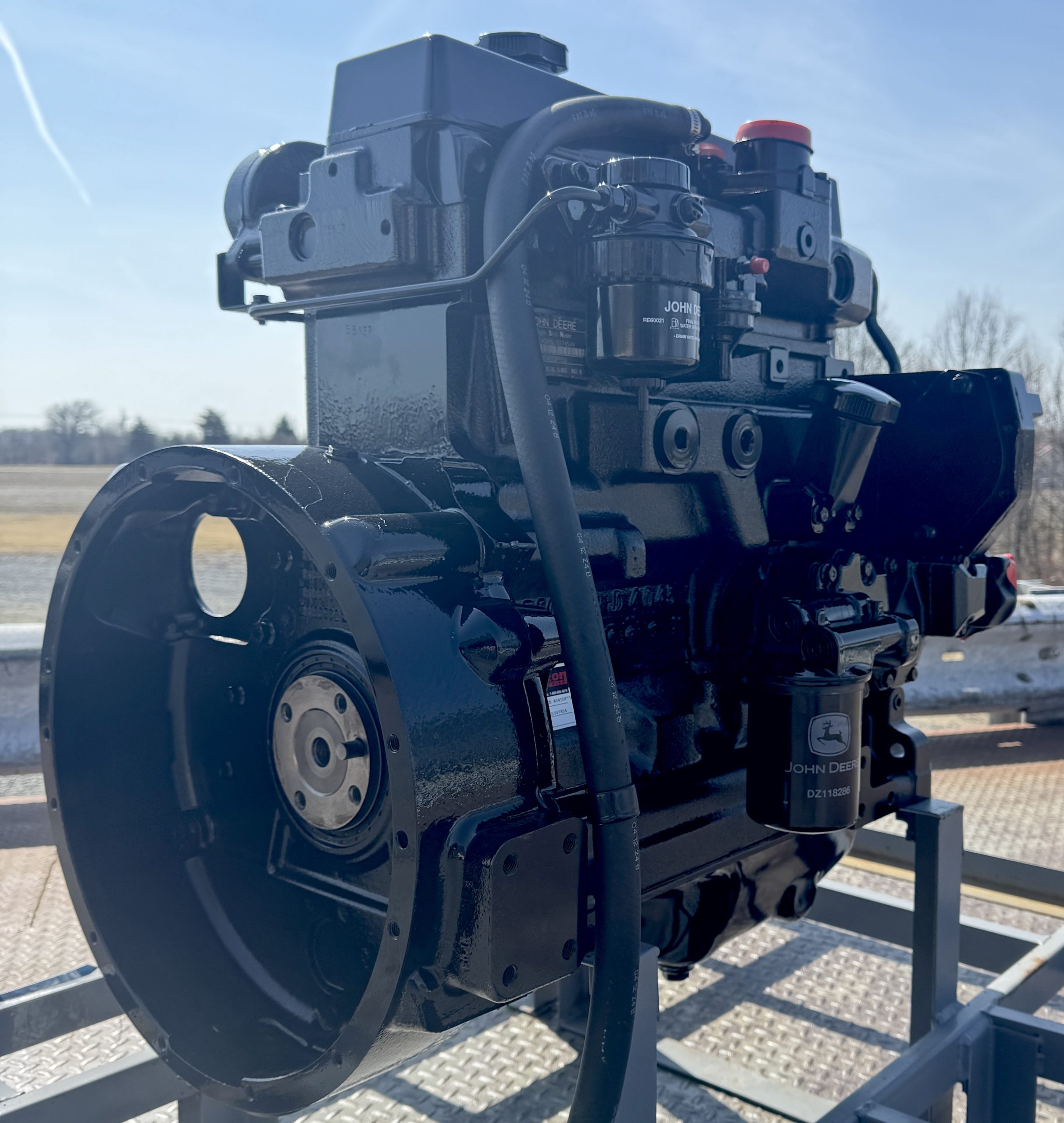 4045DF150 John Deere Engine - Remanufactured 55137 - Image 3