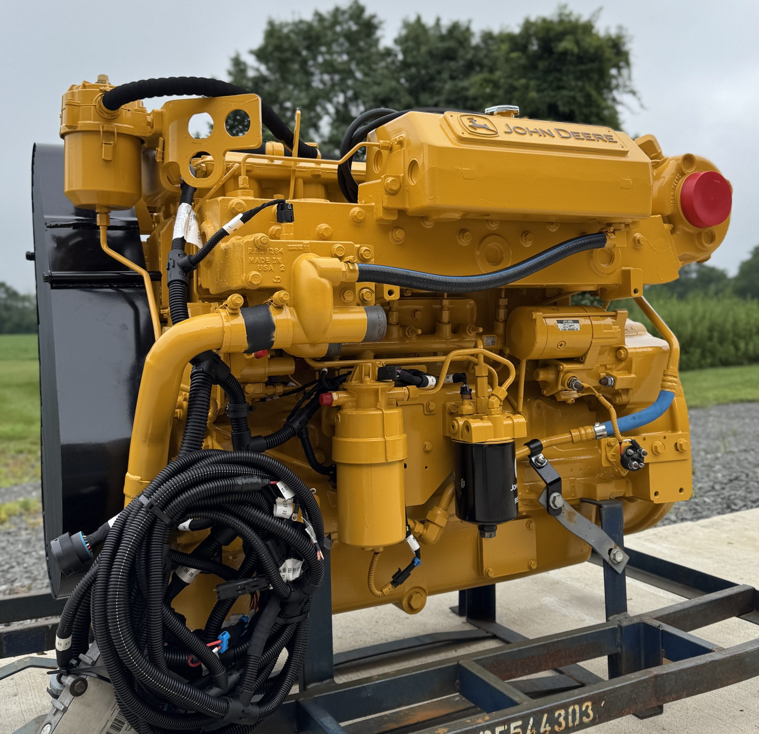 6068AFM85 John Deere Marine Engine - Remanufactured - Image 4