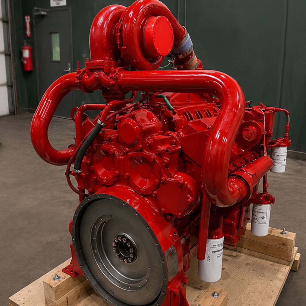 8V92TA Fire Pump