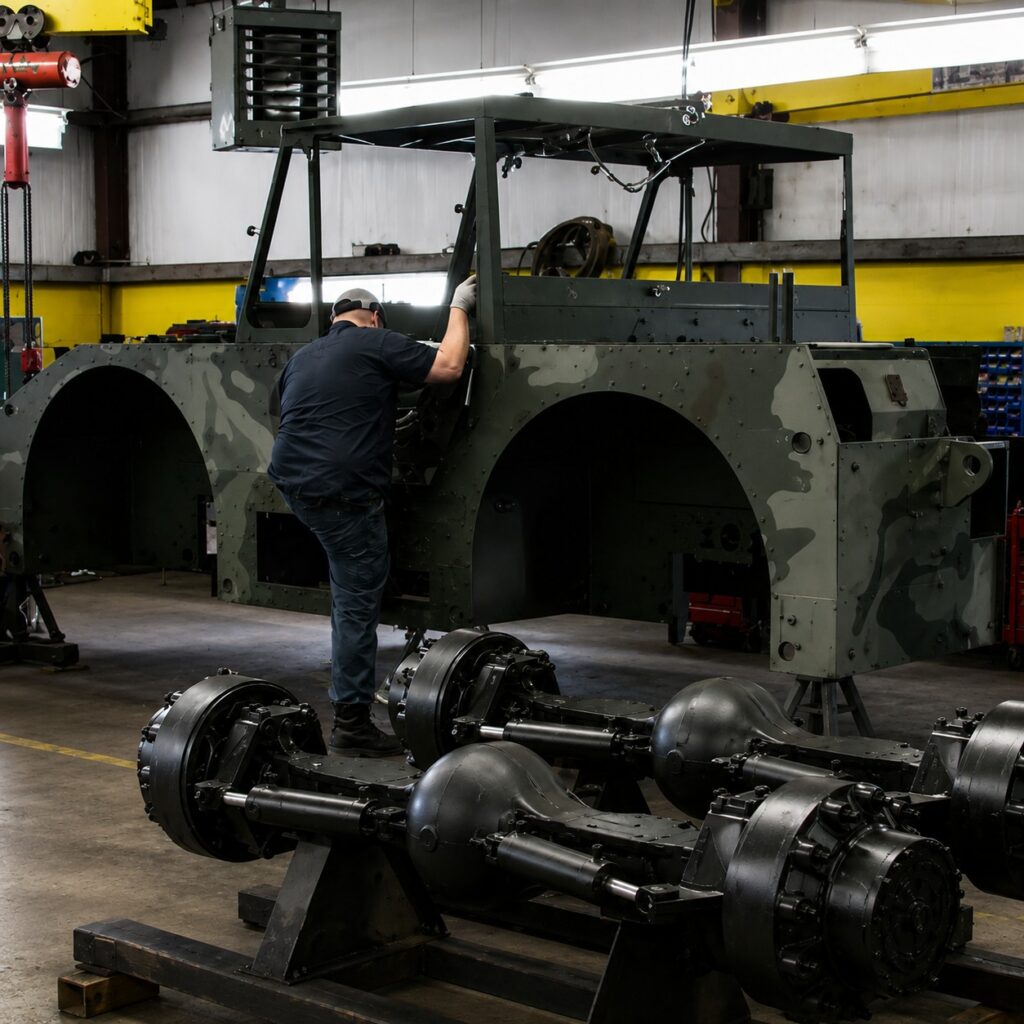 Depot Overhaul Tow Tractor