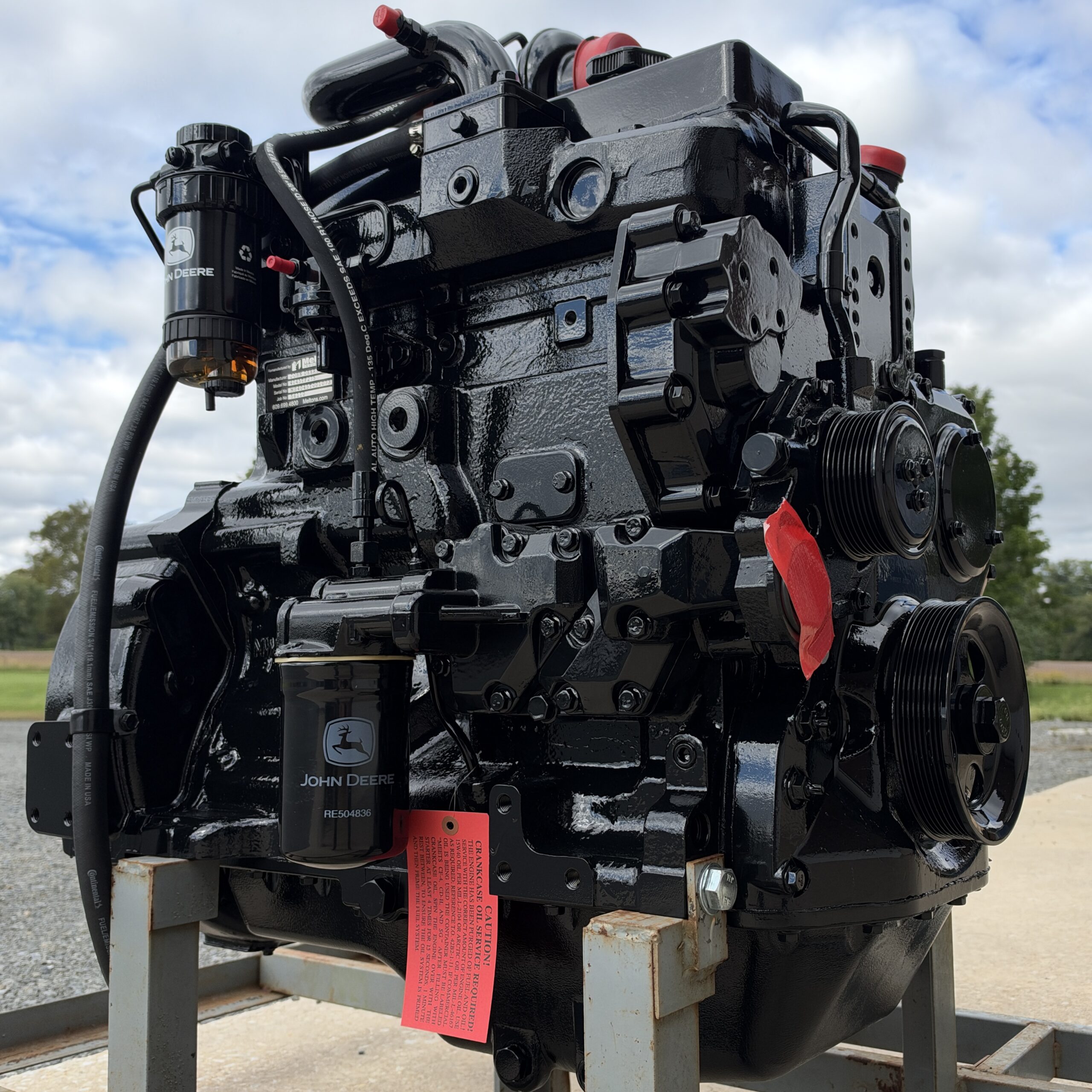 4045TF275 John Deere Engine - Remanufactured 56110 - Image 3